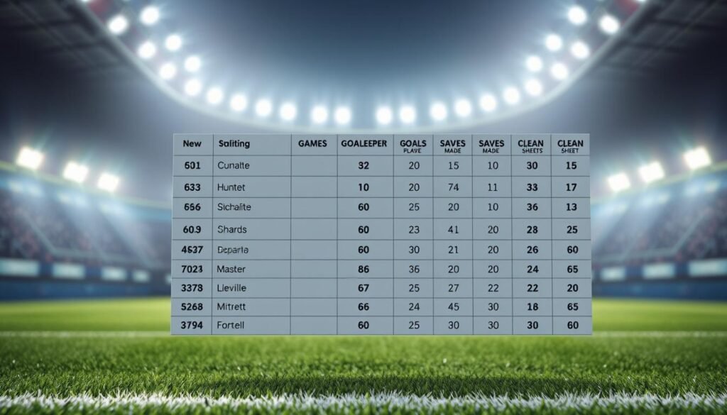 klasemen penjaga gawang