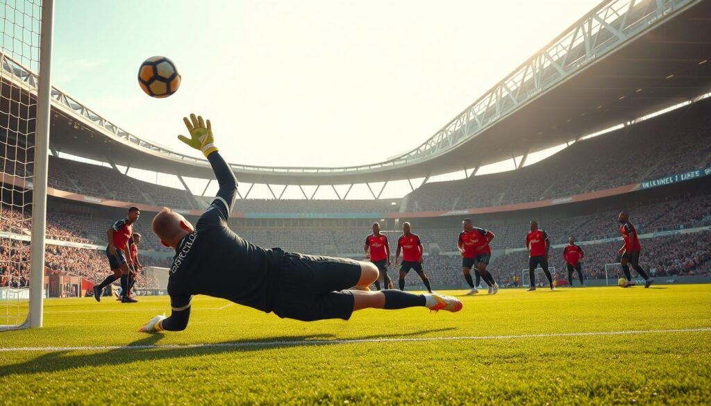 pelatihan kiper premier league