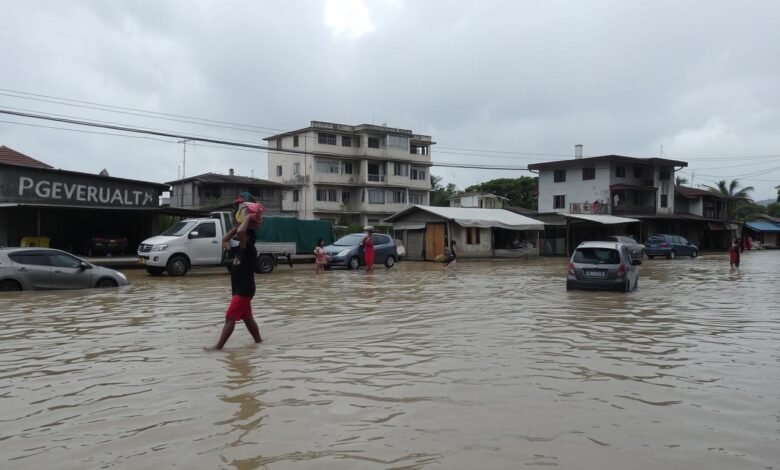 Banjir Rendam Kawasan Bidara Cina dan Kampung Melayu, Puluhan Orang Mengungsi