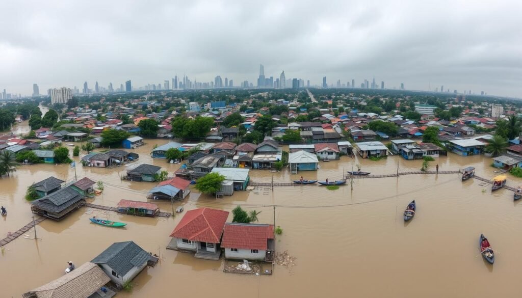 daerah rawan banjir di DKI Jakarta