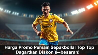 harga promo, dapatkan diskon besar-besaran untuk pemain sepakbola top