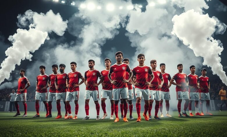 lineup timnas indonesia u-23 untuk pertandingan besar