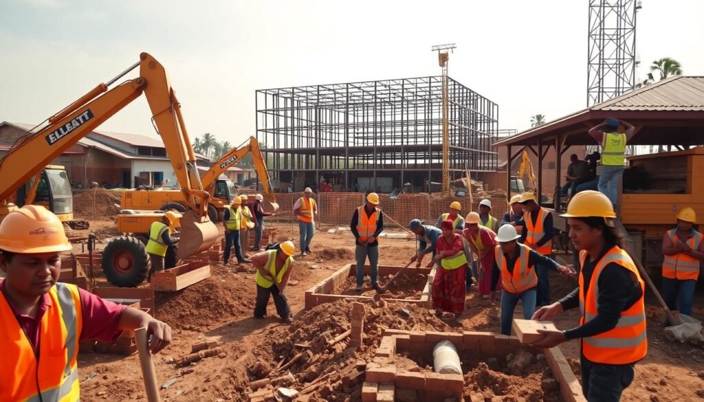 program padat karya berikan peluang kerja bagi masyarakat