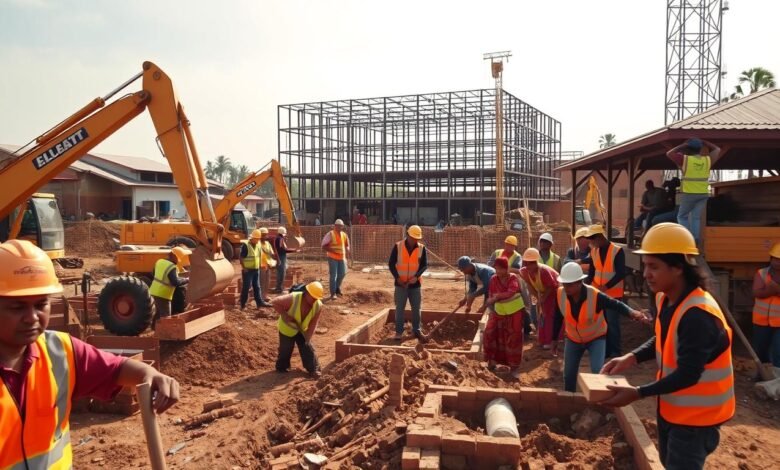 program padat karya berikan peluang kerja bagi masyarakat